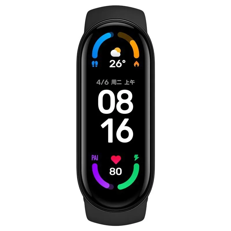 Xiaomi Mi Band 6 Smart Bracelet NFC Wireless Waterproof AMO LED Touch-type full screen Heart Rate Fitness Tracker mi