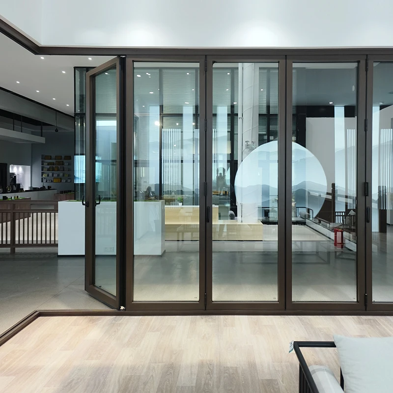 Aluminum Entry/balcony Sliding Door With Handle Key&lock Triple/double Glazing Low-e Certificate German Style
