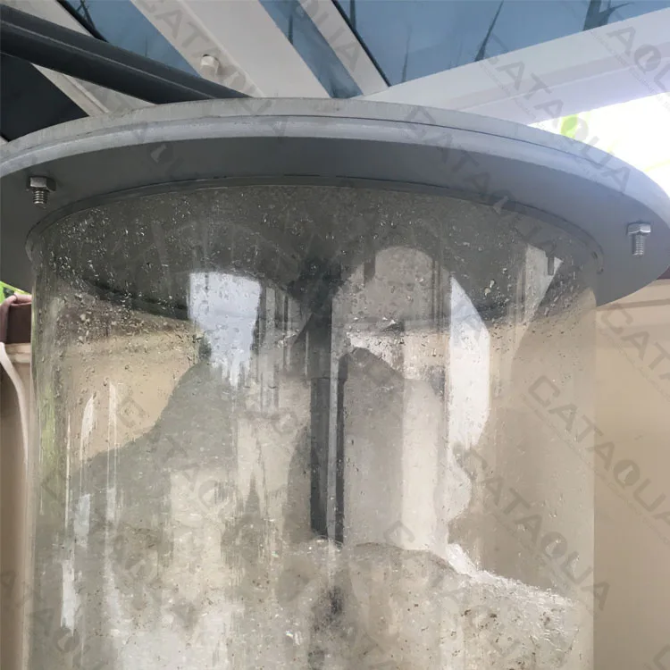 High Efficiency Commercial Aquaculture Fish Farm Protein Skimmer Ras Marine Filter for Seawater Made of Plastic and PP