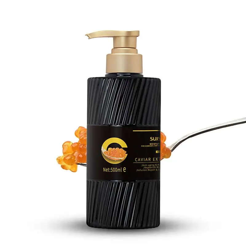 100 Moq Oem Custom Private Label Hair Care Smoothing Treatment Repair Hair Loss Caviar Hair Serum
