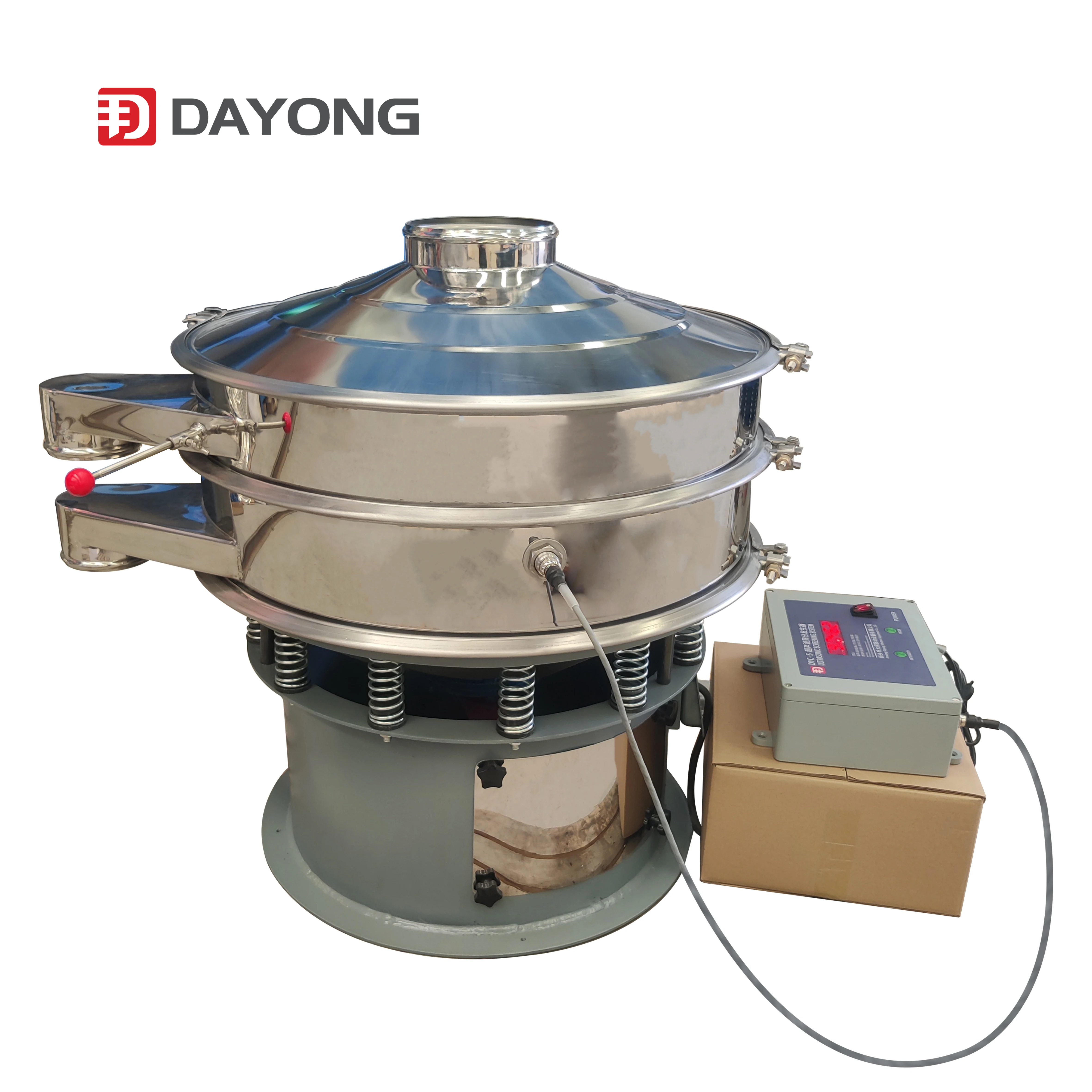 Dayong New stainless steel vibration sieve multi-layer sifter separator round ultrasonic vibrating screen