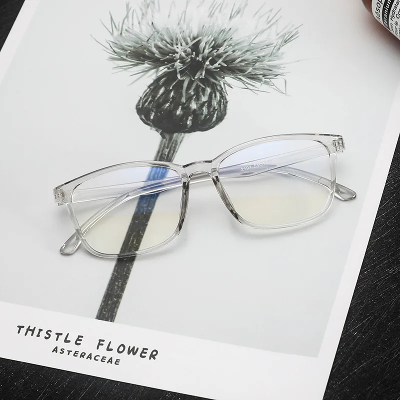 Comfortable Frame Europe and America Literature Art New Light Flat Mirror glasses