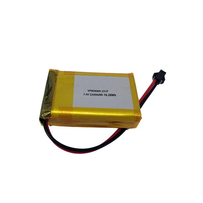 904060 Lipo 7 4 V 2200mAh 2S1P перезаряжаемый литий-полимерный аккумулятор для Носимых