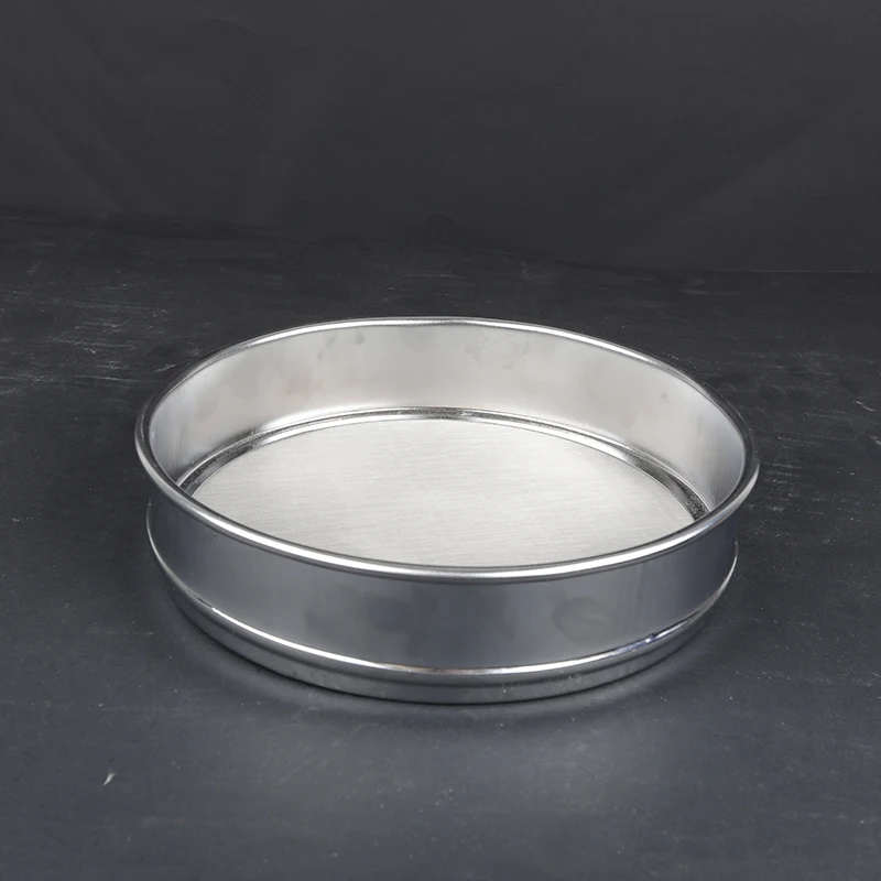 Factory direct supply stainless steel food experimental industrial sample sieve flour  sieve filter sieve customized