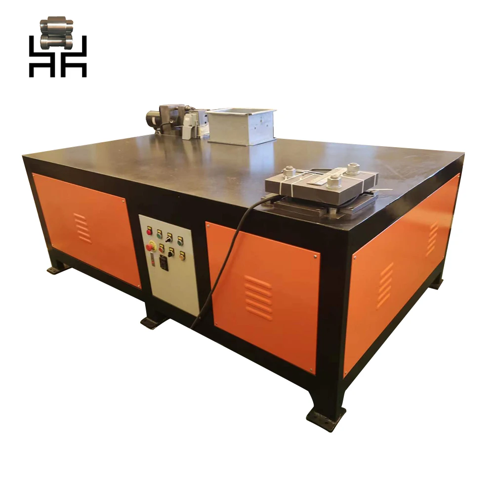Manufacturer Fire Damper Fasten Table  riveting platform metal connection machine for Fire Damper