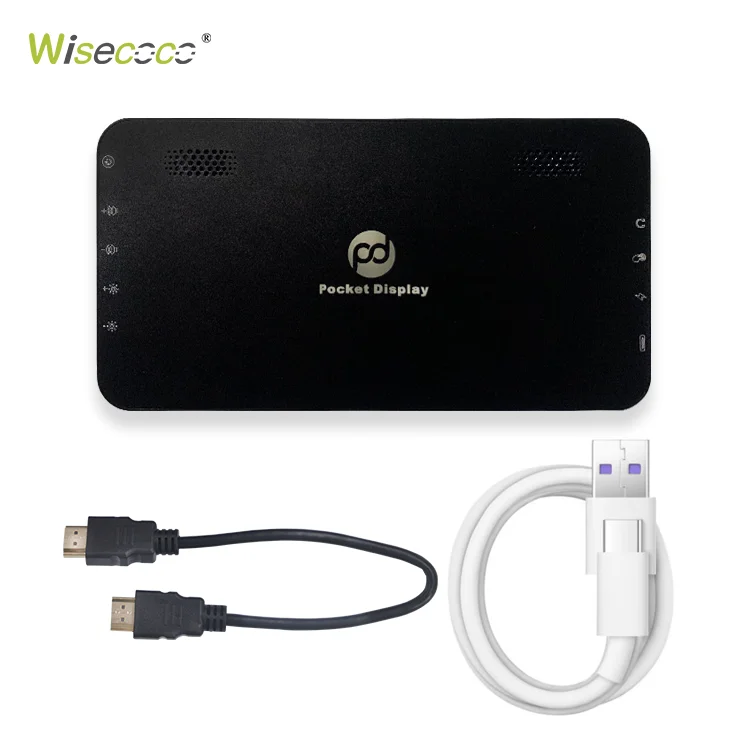  7-дюймовый портативный монитор 1080P IPS FHD 1920x1080 Raspberry Pi Linux Type-C USB камера 7 дюймов сенсорный экран