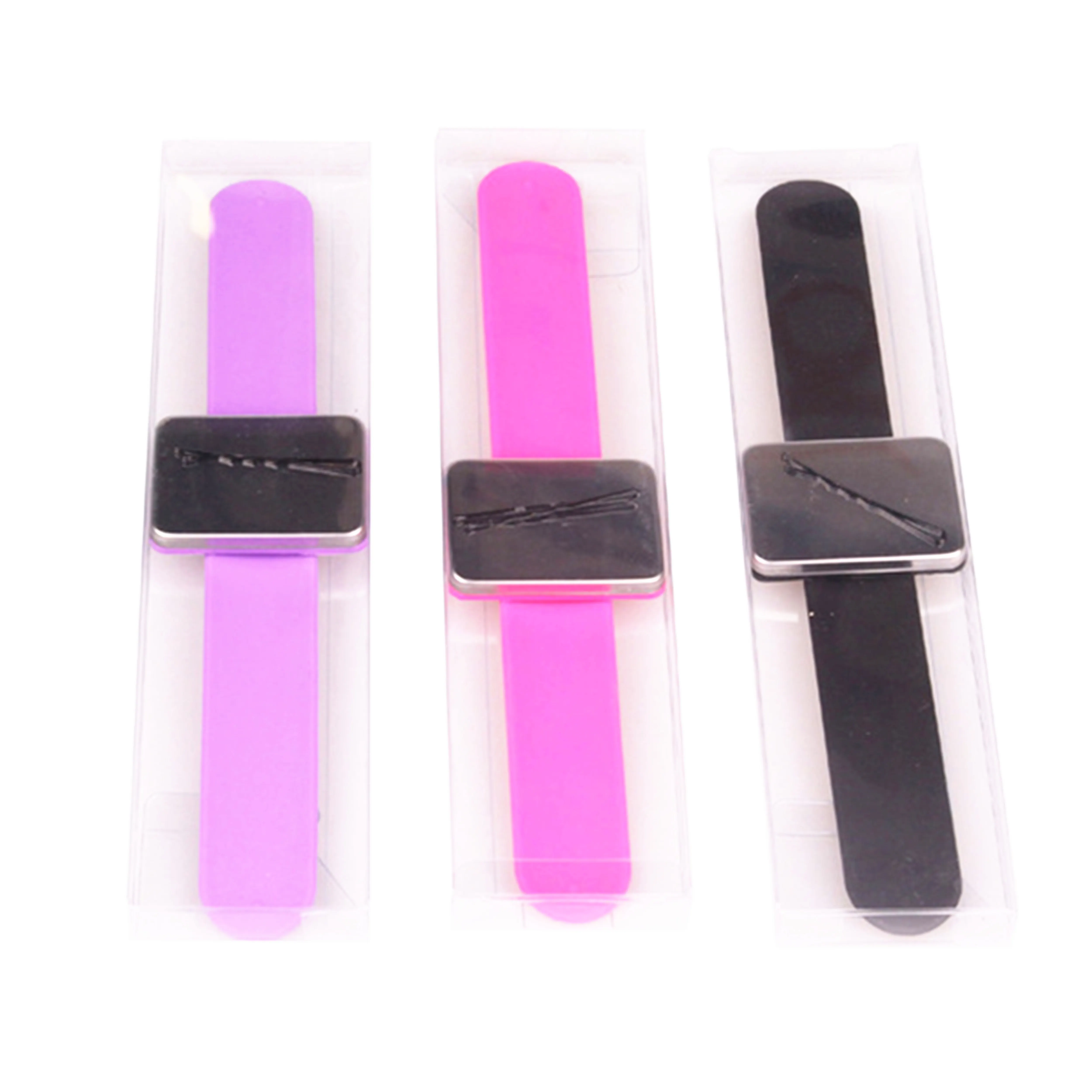 Top Selling Barber Accessories Tools Hair Clip Suction Rubber Magnetic Wrist Band Magnet Slap Bracelet
