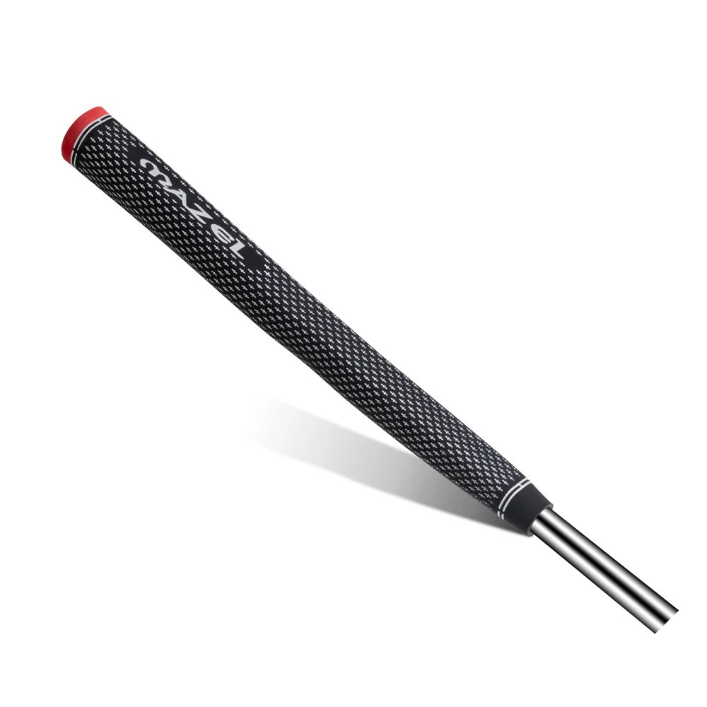 MAZEL High Feedback Black Nature Rubber Grip for Golf Putter All Weather Midsize/Jumbo Golf Grips