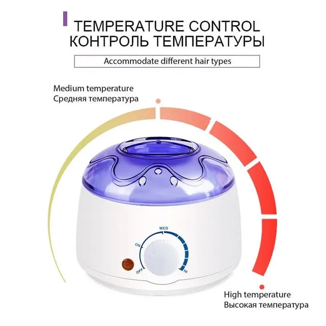 Factory special Hot Sale Wax Heater Hair Removal Machine 500CC Capacity Hair Removal Electric Wax Heating Kit