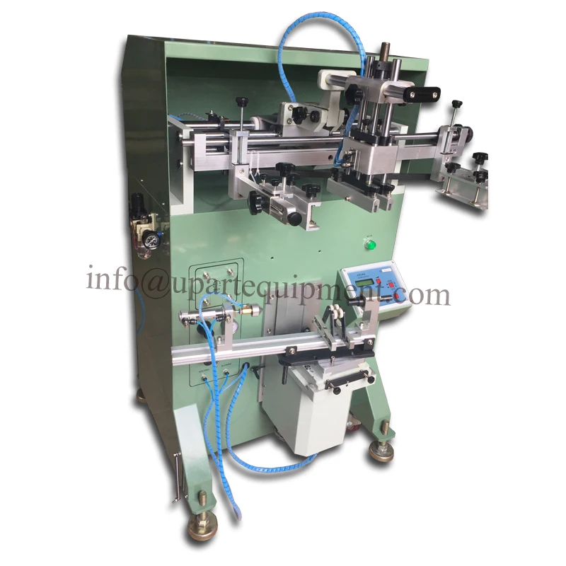 Cheap Tube Screen Printers Curved Stencil Machine Silk screen Printing Equipment For Pipes