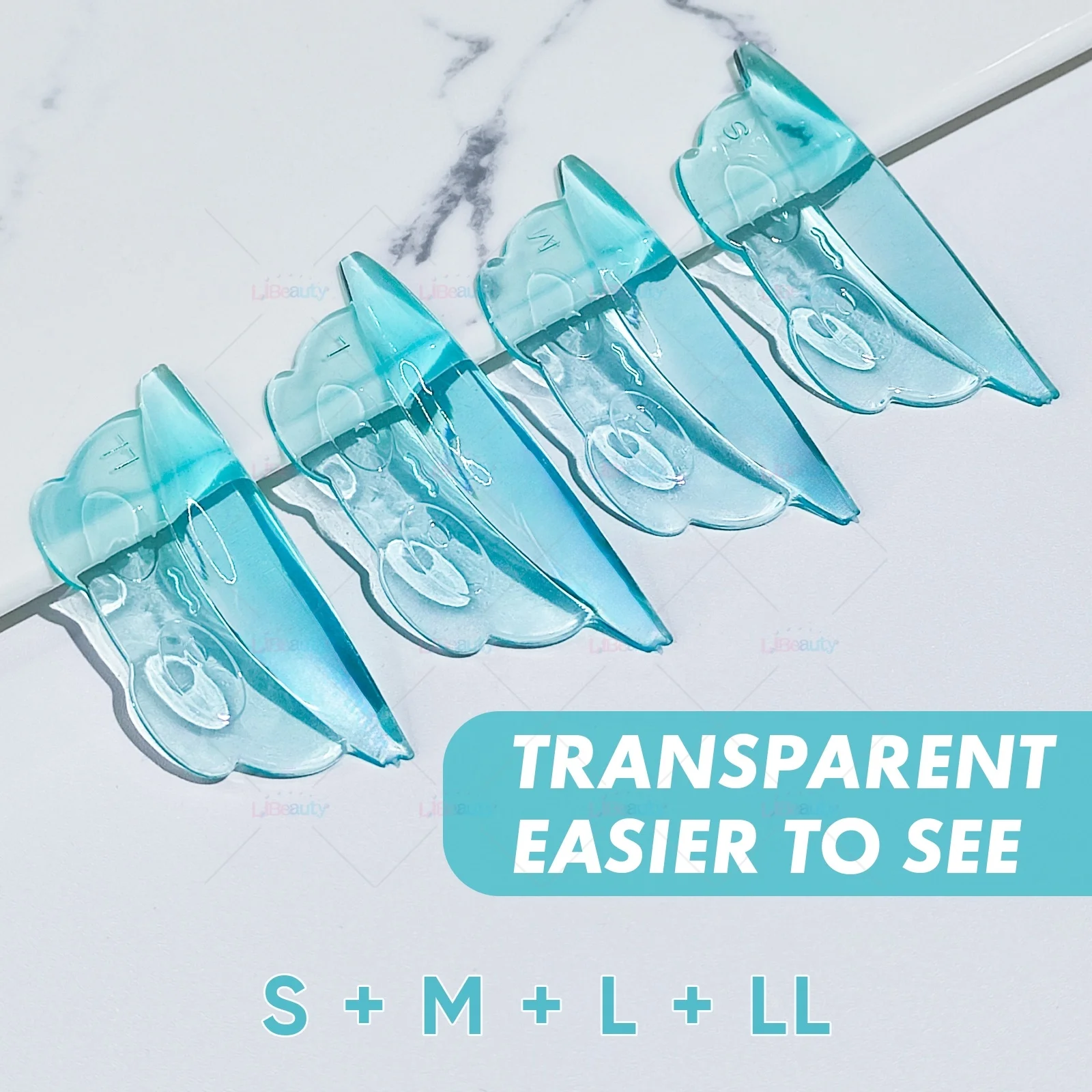 Colorful Translucent Eyelash perm cover pad New silicone Super sticky Panda shape Jelly Lash lift shield with Private label