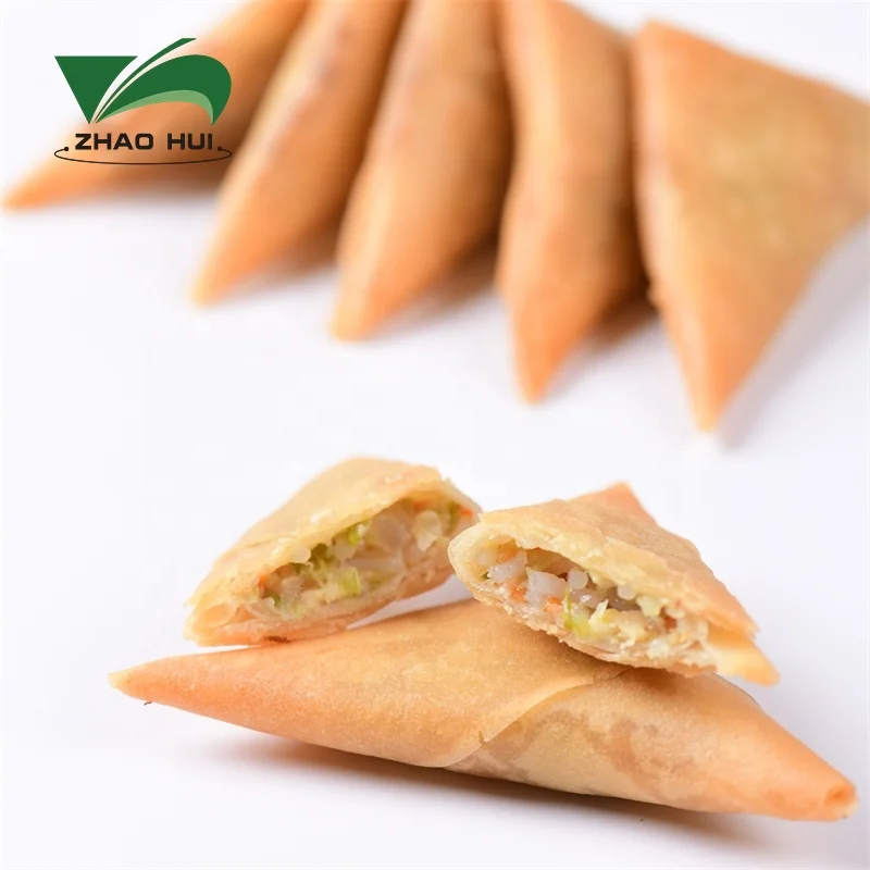 Chinese Snack Vegan Food Instant Food Vegetable Curry Samosa 15g With Halal