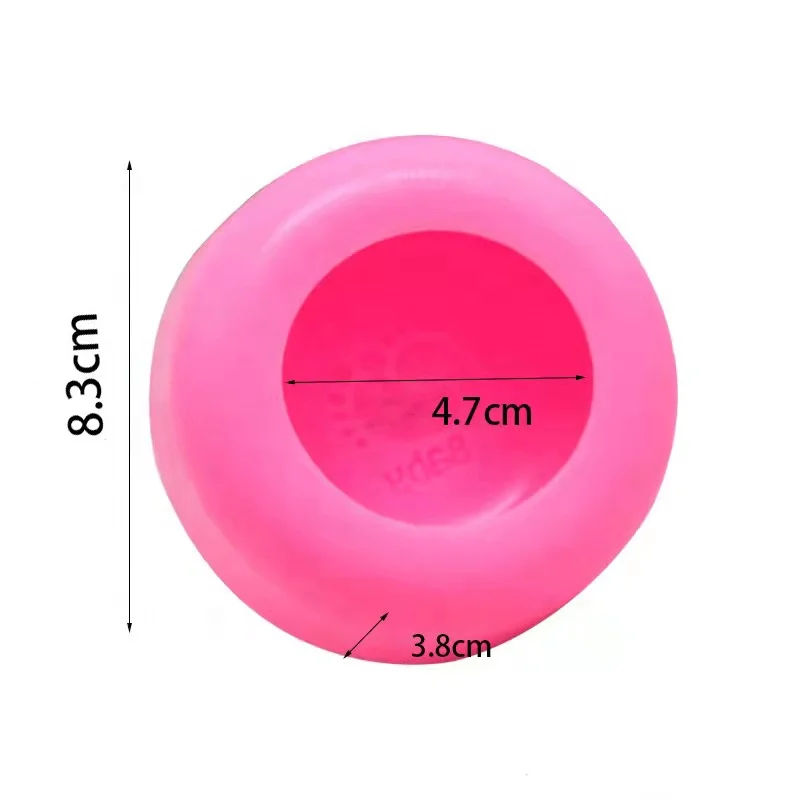 Handmade Baby Footprint Aromatherapy Gypsum Soap Mold Easy Release Clay Silicone Mold Bar Bubble Number Shape Home Use