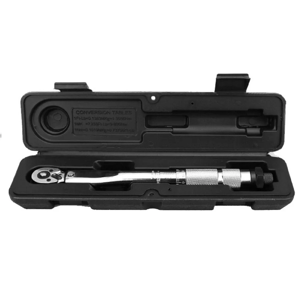 1/4 Inch Adjustable Drive Click Type Ratcheting Torque Wrench 5-25 N.m High quality Professional Hand Set
