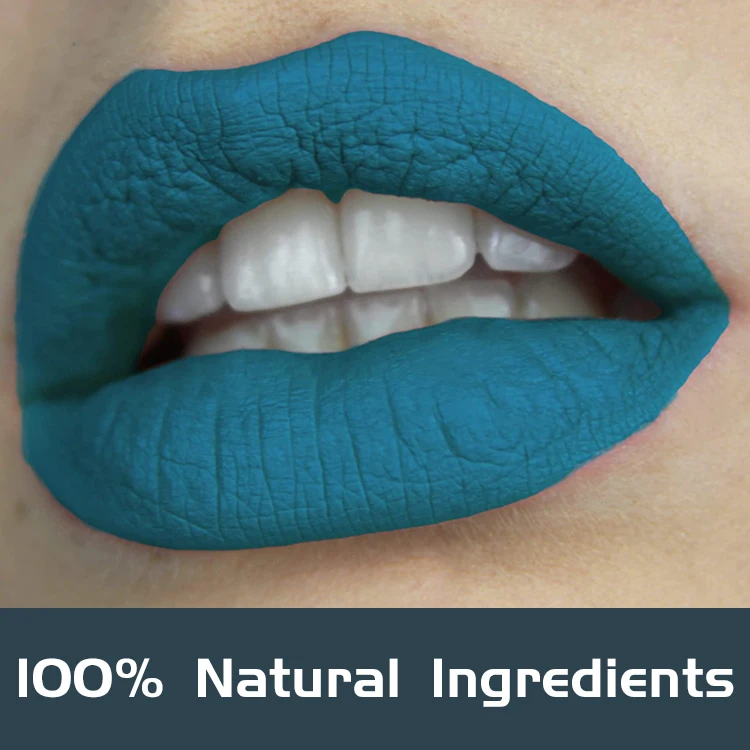 Manufacturer Organic Moisturizing Matte Liquid Smudge-Proof Soft Smooth Durable Blue Mini Capsule Lipstick