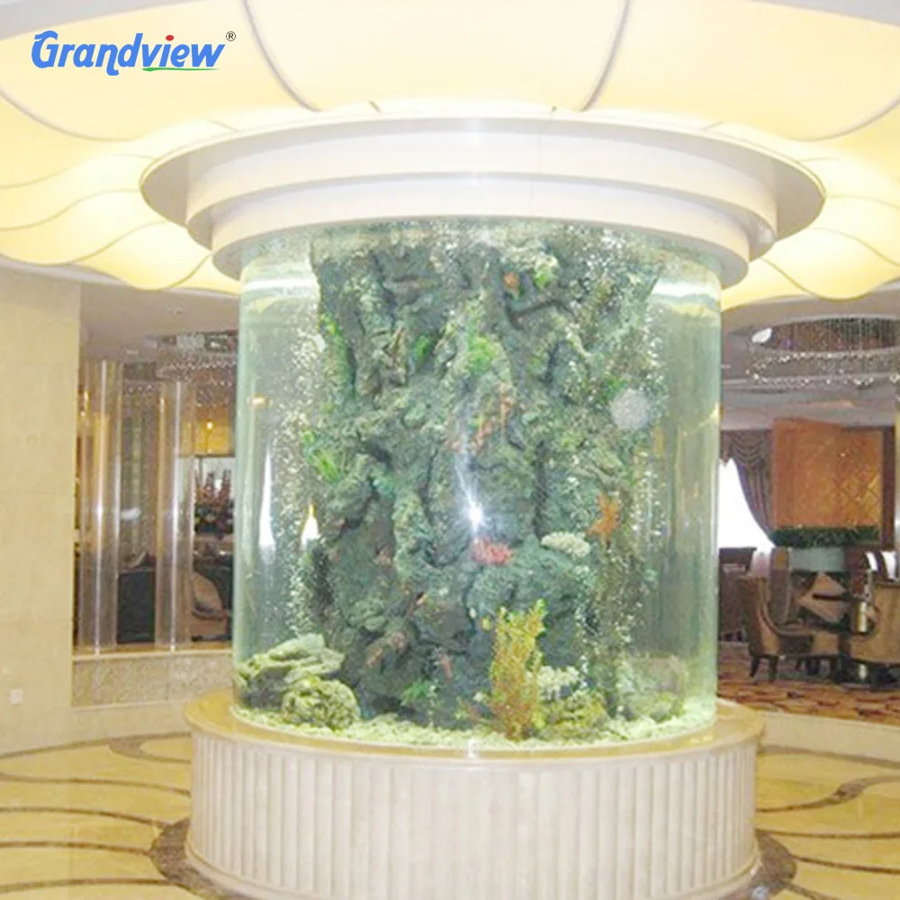 Grandview 50mm Clear Thick Acrylic Glass Sheet Aquarium Glass for Commercial Using