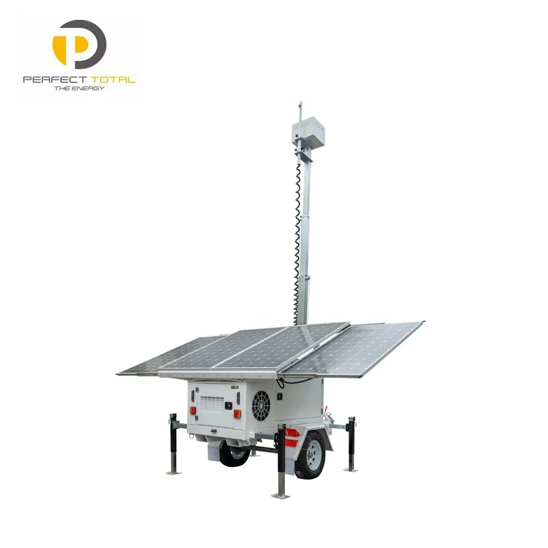 USA Standard vehicle mounted telescopic mast Mobile Trailer tower SDE840-C