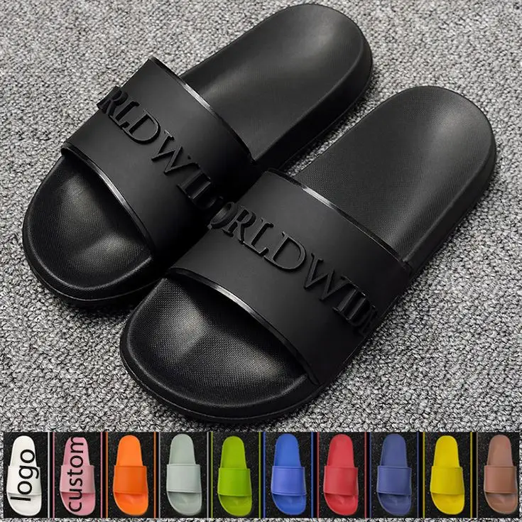 
Black Men Slides Luxury Unisex Slippers Providers In Us Chausson Japonais Glass Summer Fashion Rainbow Minimalist Rubber 