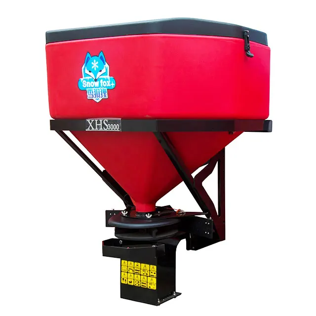 Easy Operation XHS-3000  Snow Removal Machine Salt Spreader for Road Cleaning