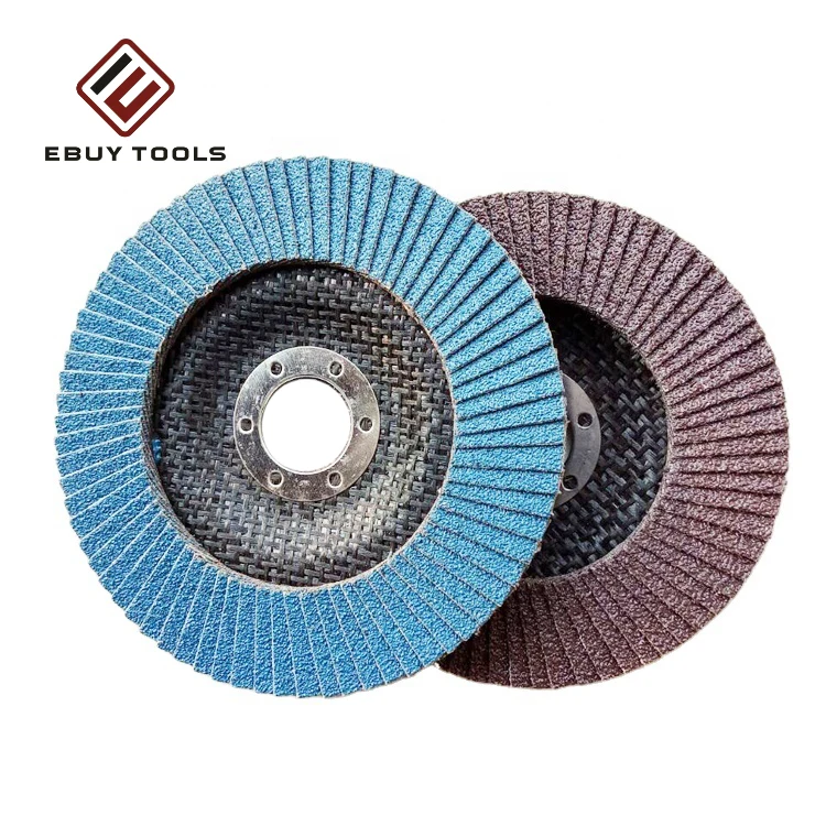 Factory Hot Sales Abrasive Flap Disc Disk Aluminum Oxide Sanding Grinding Wheel Used with Angle grinder