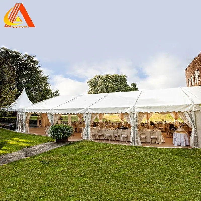 Outdoor Luxury Wedding Tent waterproof folding marquee multifunctional customized fast install