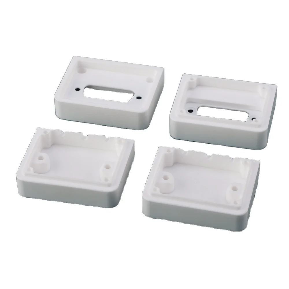 Strictly controlled CNC machining center customized teflon POM plastic parts acrylic ABS construction machinery parts