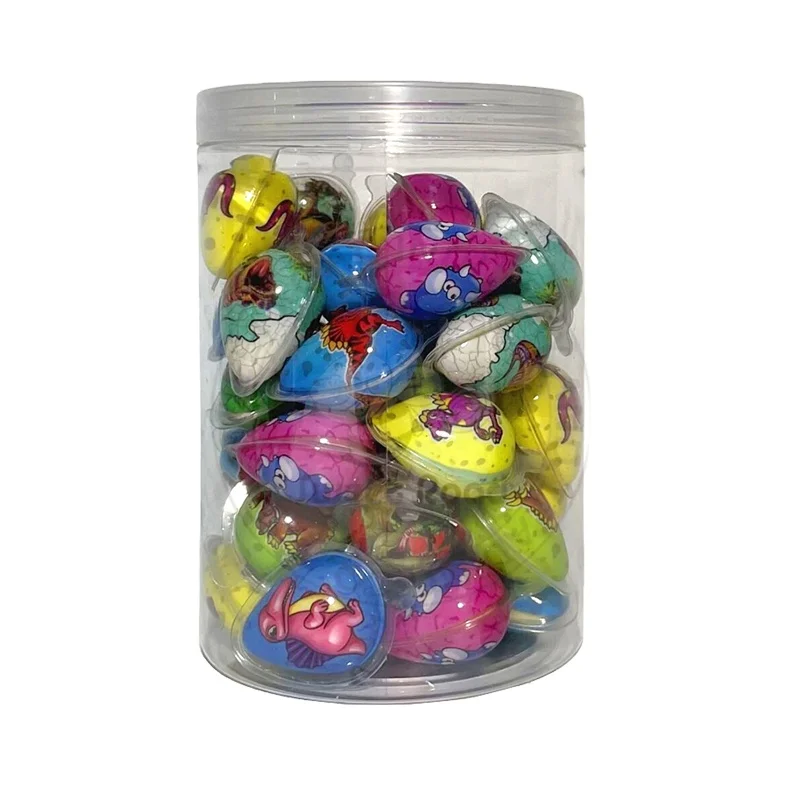 China Wholesale Dinosaur Egg Bubble Gum With Jam Candy Halal Candy Sweets Manufacturer