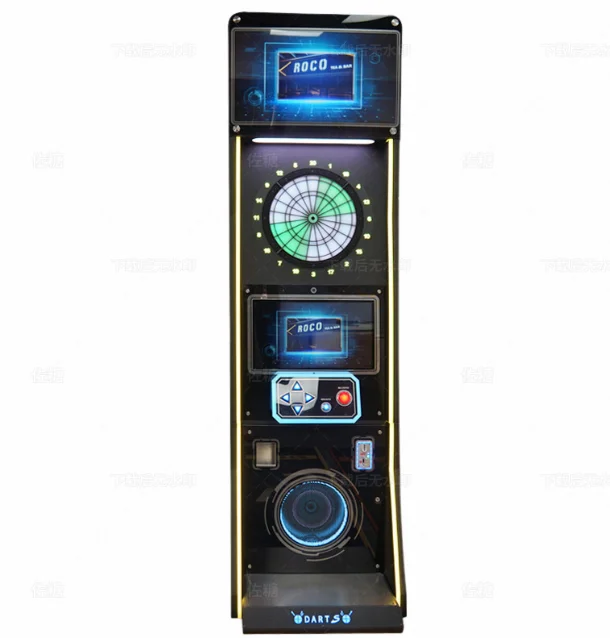Dart target support scan code computer coin automatic electronic dart machine vertical cabinet electronic dart machine
