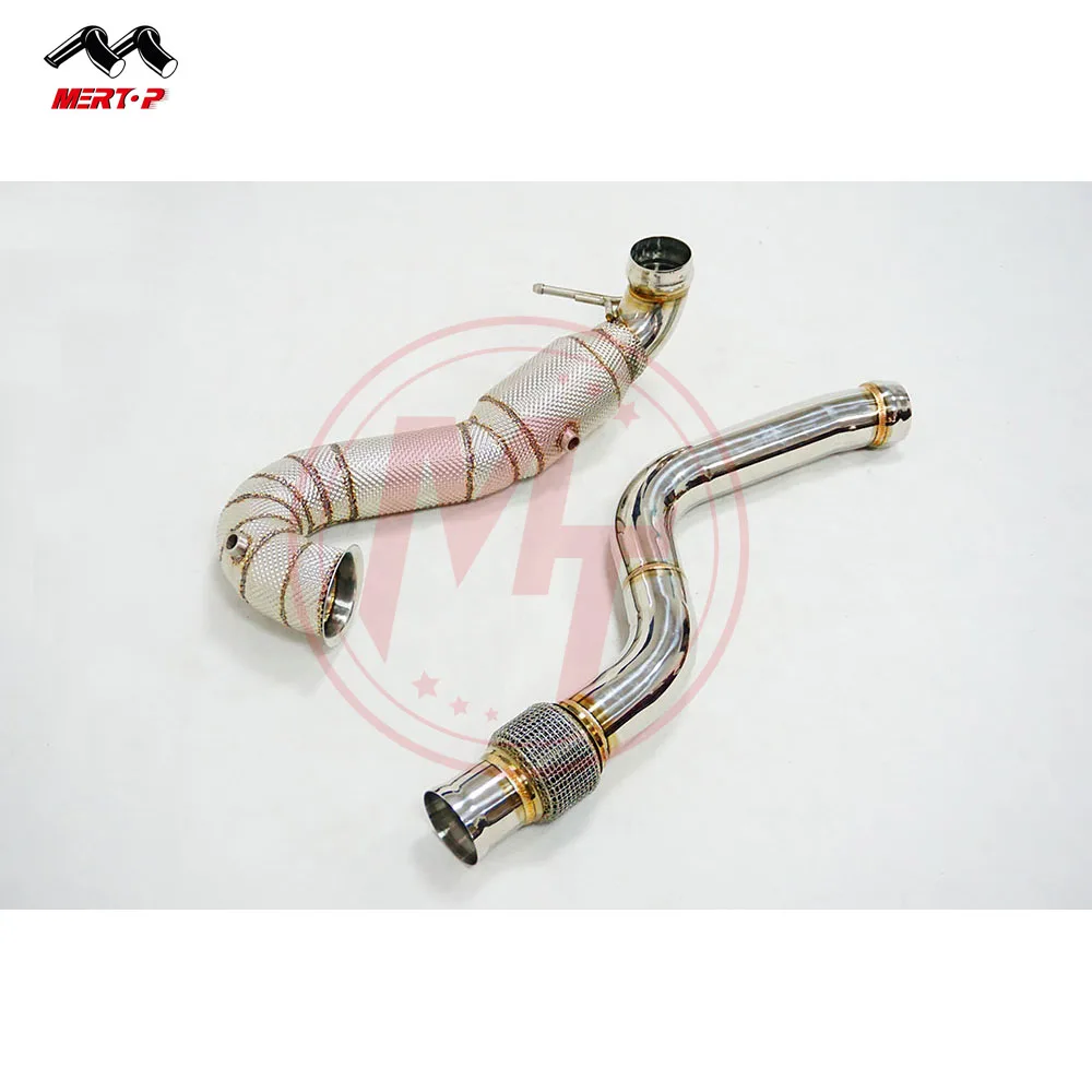 Выхлопная труба Mertop racing SS304 AMG A45 CLA45 GLA45 M133 2014 +