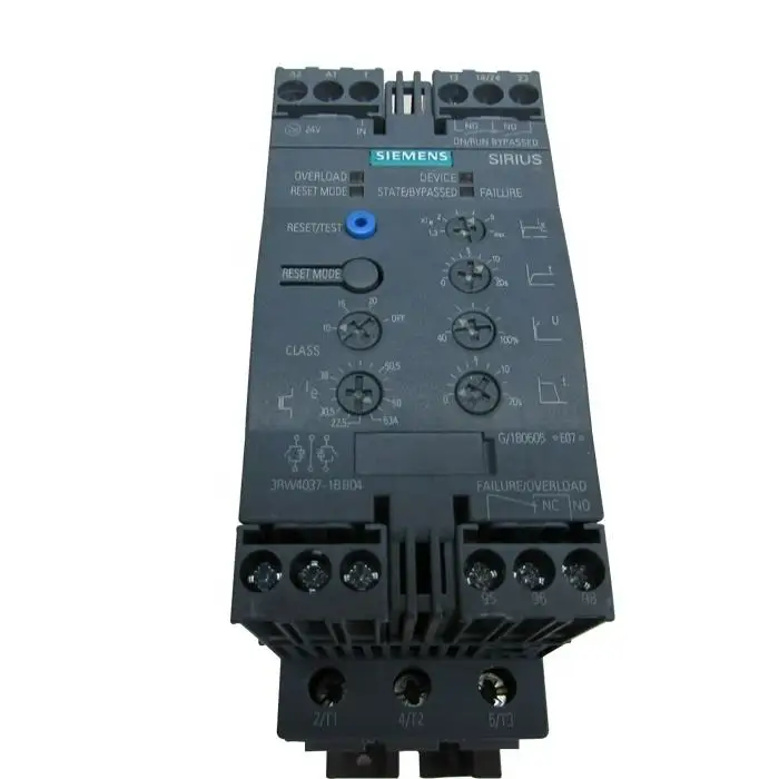 Оригинальный мягкий стартер Siemens SIRIUS PLC 3RW4036-1BB04 в наличии