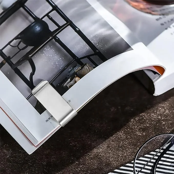 Stainless Steel Money Clips Metal Wallet Slim Cash Clip Silver Credit Card Bill Holder for Men and Women