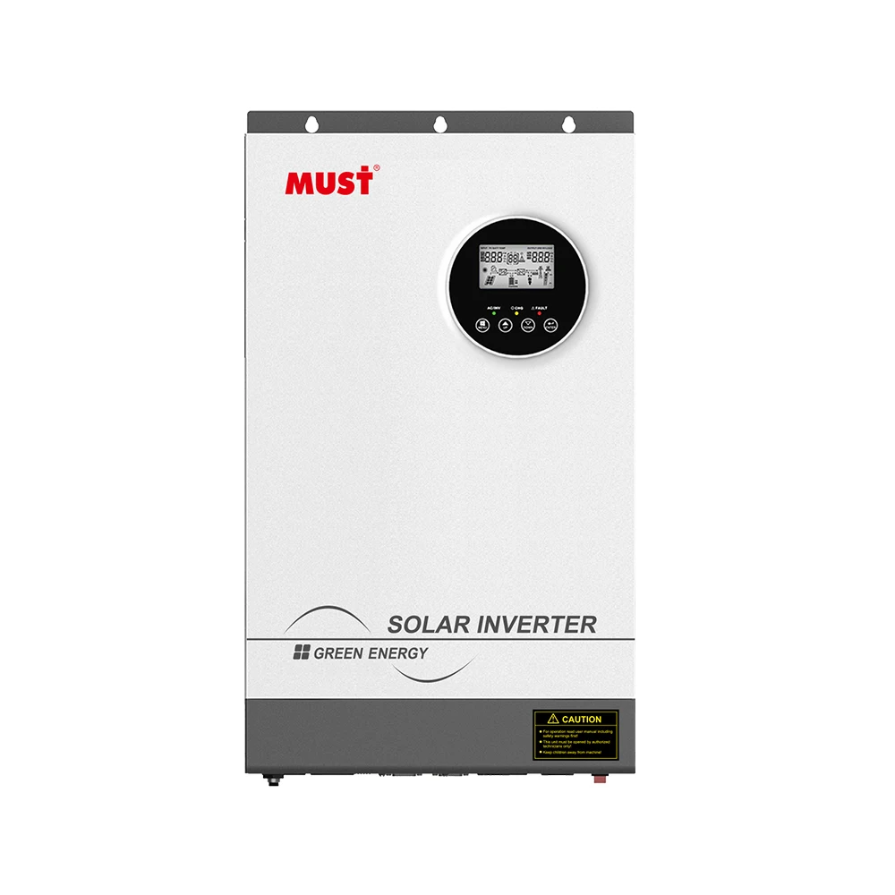 Должны PV1800 PH1800 PRO 3KW 5.2KW Гибридный солнечный инвертор Фотоэлектрические 450V с 80A MPPT Контроллер заряда для фотоэлектрических систем энергетической системы на солнечной