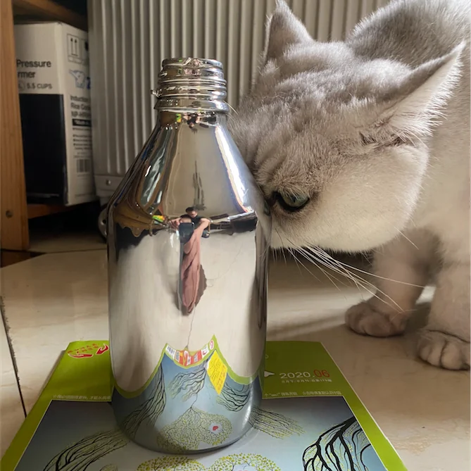 
Chrome Powder on Glass 