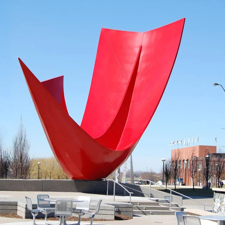 Government Outdoor Stainless Steel Sculpture