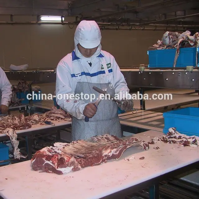 Meat Deboning and Cutting Conveyor For Meat Process Factory