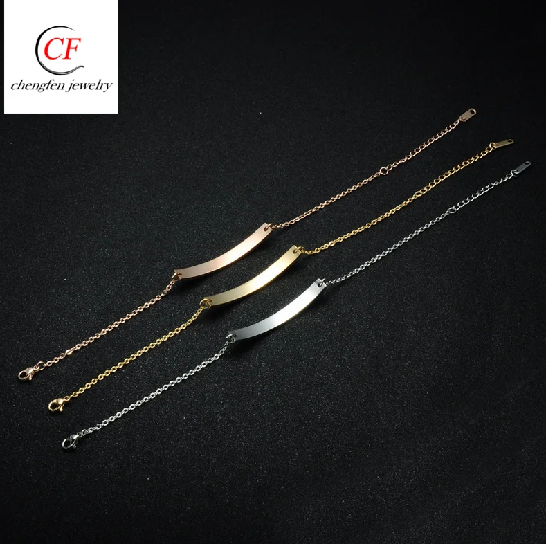 famous brand jewelry women bracelet quality designer bracelet stainless steel cheap chain bracelet