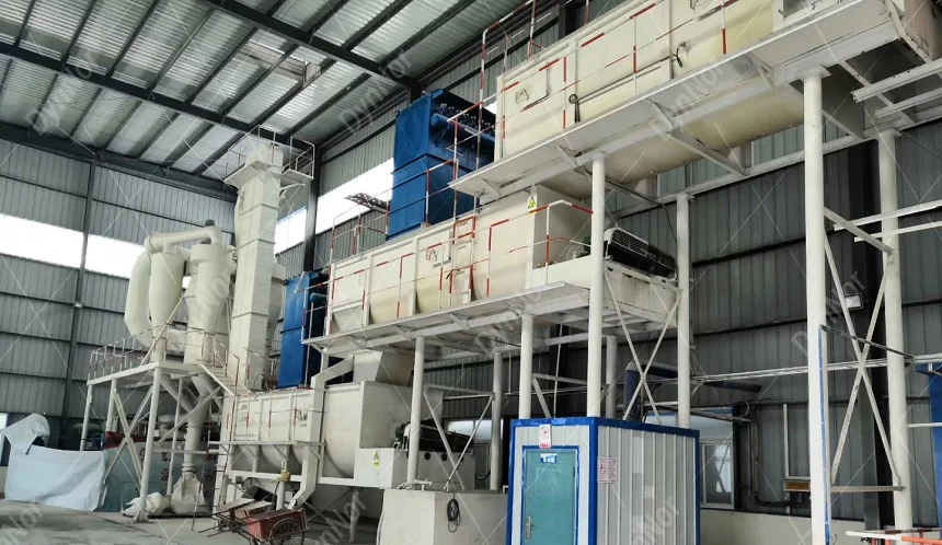 
10 tph Lime Slaking Machine for Calcium Hydroxide Plant 