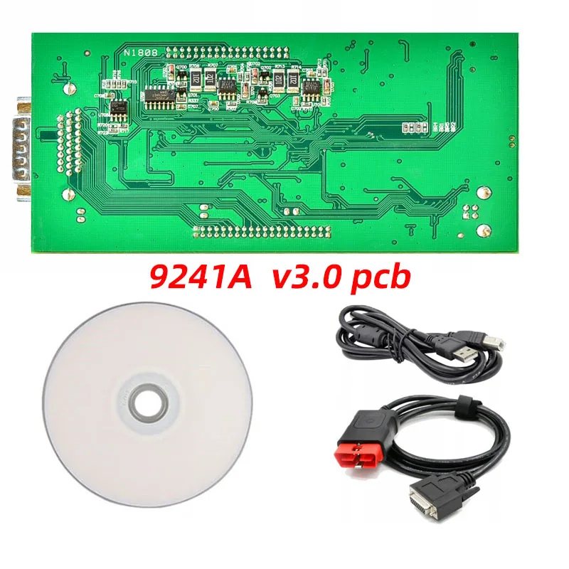 Диагностический сканер Tompzon Vd150 Multidiag Tcs Pro V3.0 Pcb для автомобилей и грузовиков с программным обеспечением 2015.r3/2016 1/2017