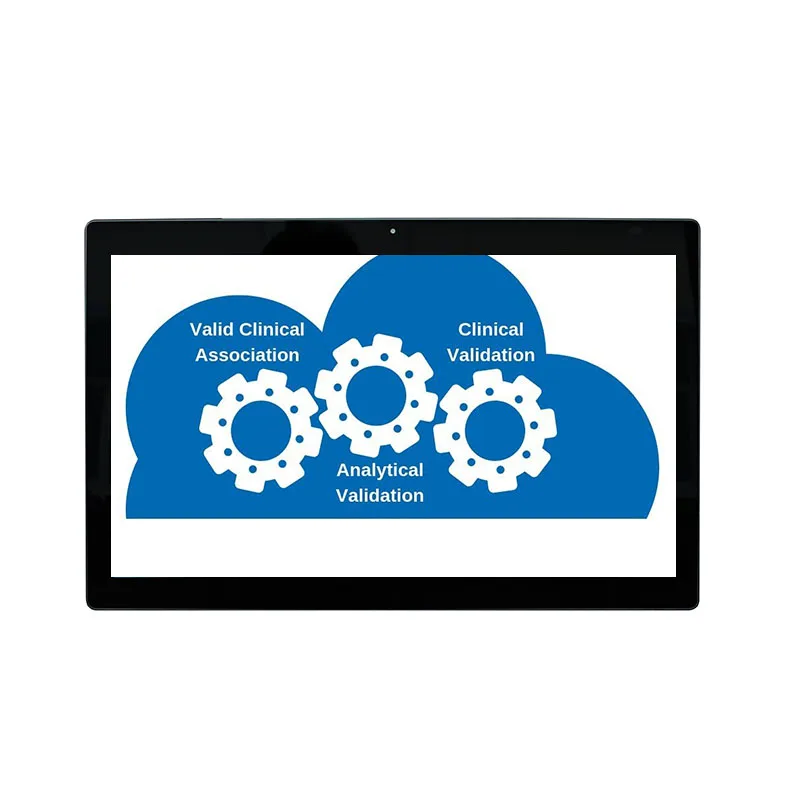 21.5 inch all in one computers ad board self service kiosk industrial tablet pc rs232