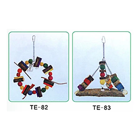 bird parrot color cotton rope toys hot selling pet toys