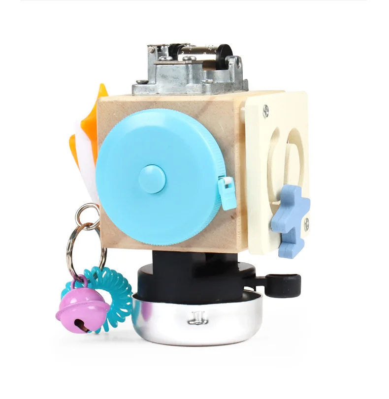 New arrival  Most Montessori Wooden Busy cube  Intelligence  For Kids