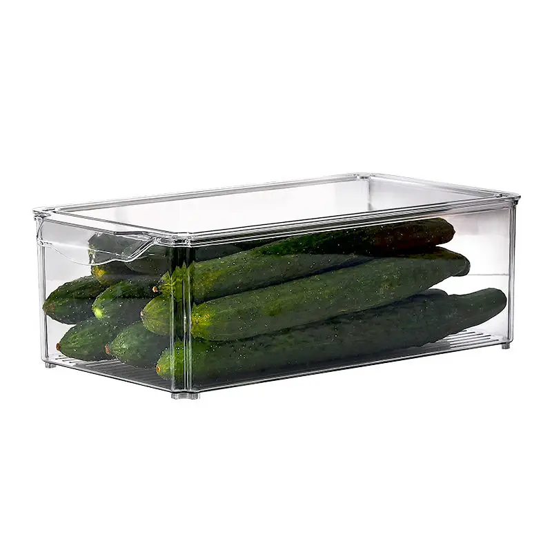 Jilen-1143 Nesting Transparent Food Stay Plastic Containers Hermetic Storage Container