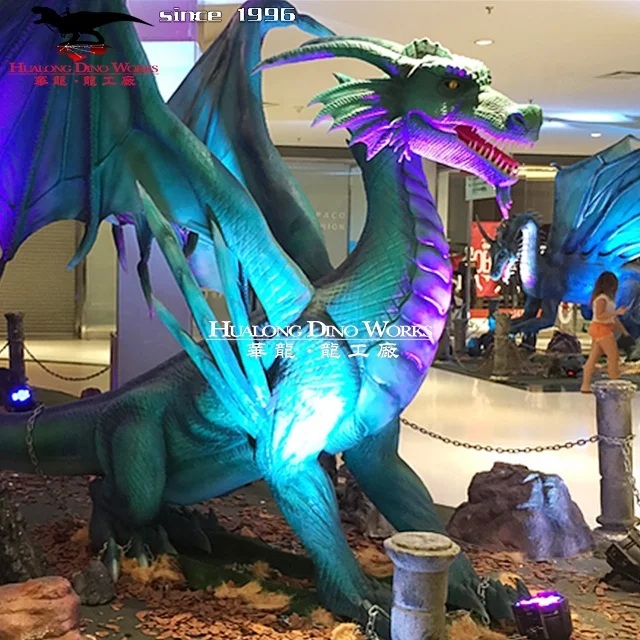 Ancient Traditional Simulation Dragon For Halloween Animatronics