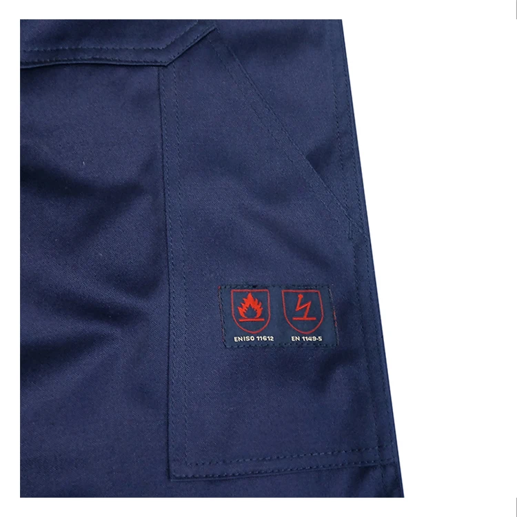 Men safety fr cotton cargo pants fire resistant trousers fire proof pants