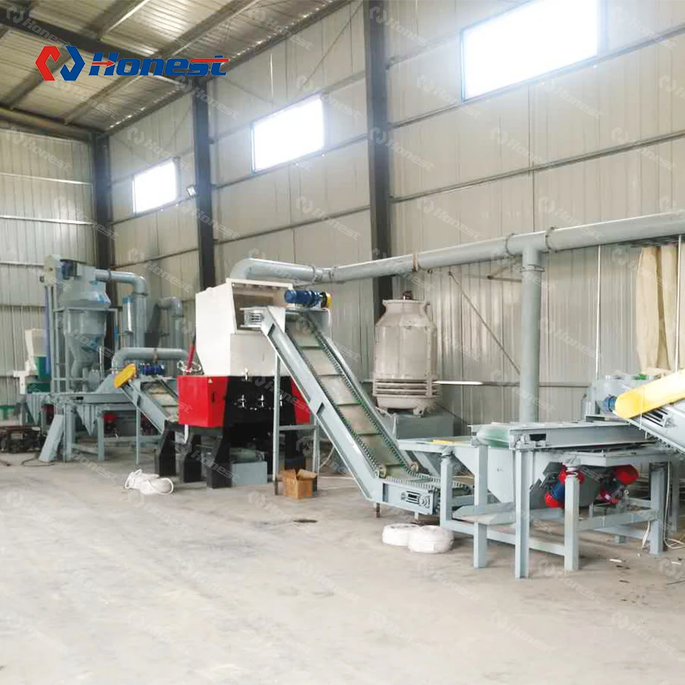 
Scrap Tire Recycling Machine Produce Rubber Granule And Rubber Powder 