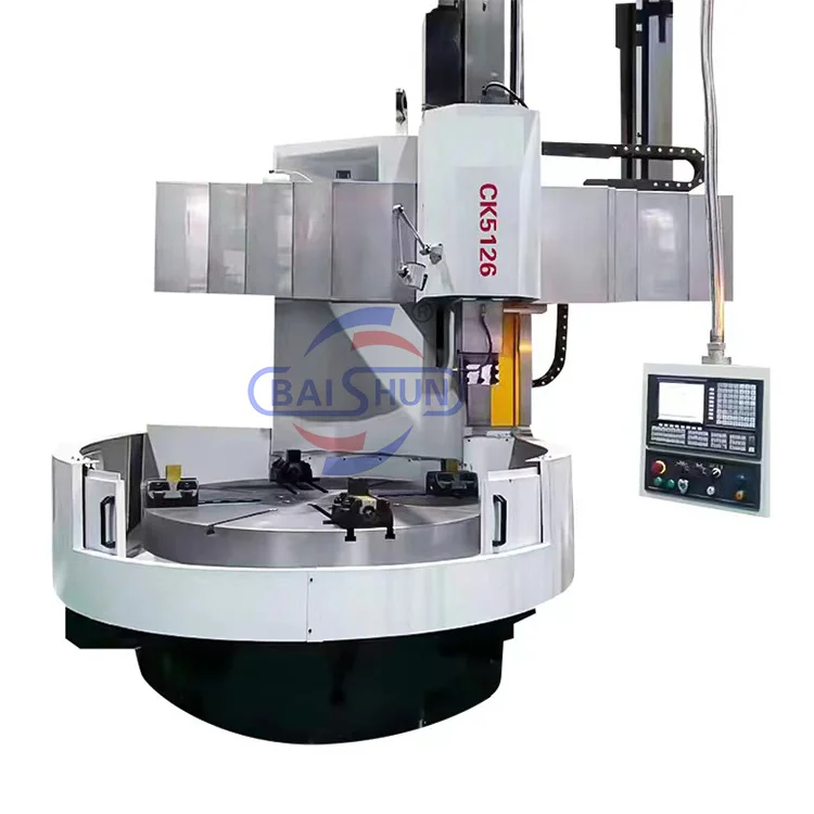 Ck5125/Ck5126 Cnc Vertical Lathe Machine Swiss Type Cnc Lathe Machine With Fanuc System