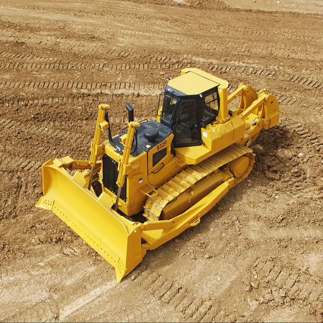 320HP bulldozer SEM832F heavy crawler bulldozer with ROPS FOPS