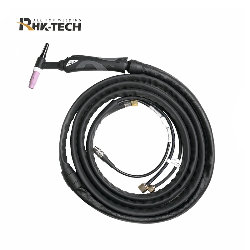 RHK 2024 OEM WP18 с водяным охлаждением 320A DC 240A AC Сменный переключатель аргоновая дуговая Сварочная горелка