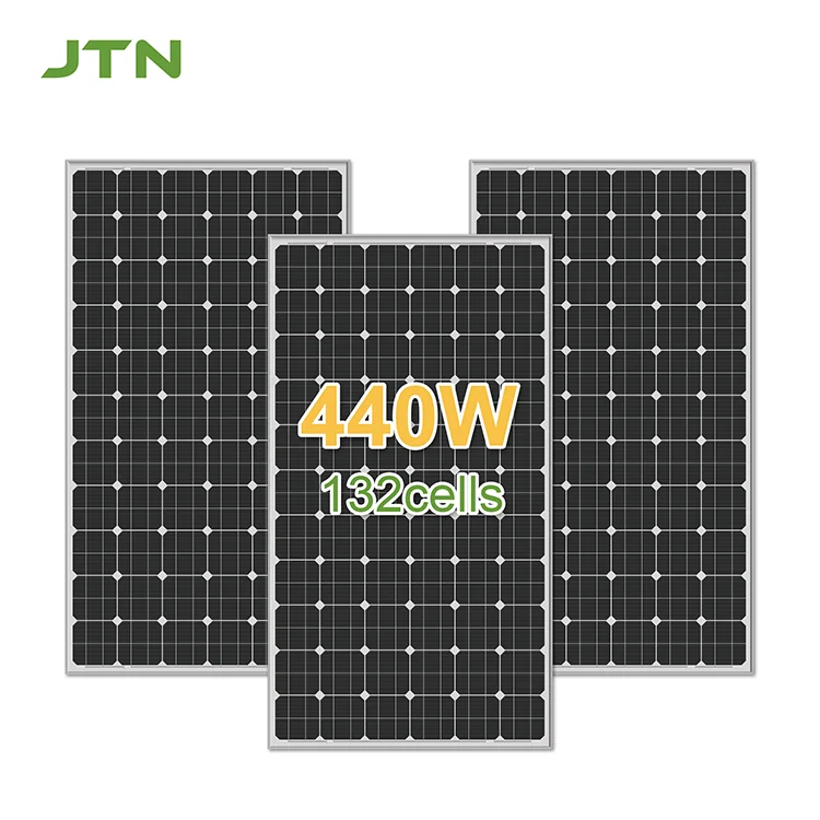 440w pv modules 9bb half cut cell solar panel monocrystalline 440 watt 144 cell solar panel