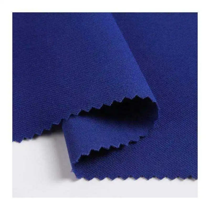 2024 New design TSP plain dye polyester stretch pants woven textile fabric manufacturers for clothes